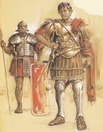 Centurione e soldato romano 2